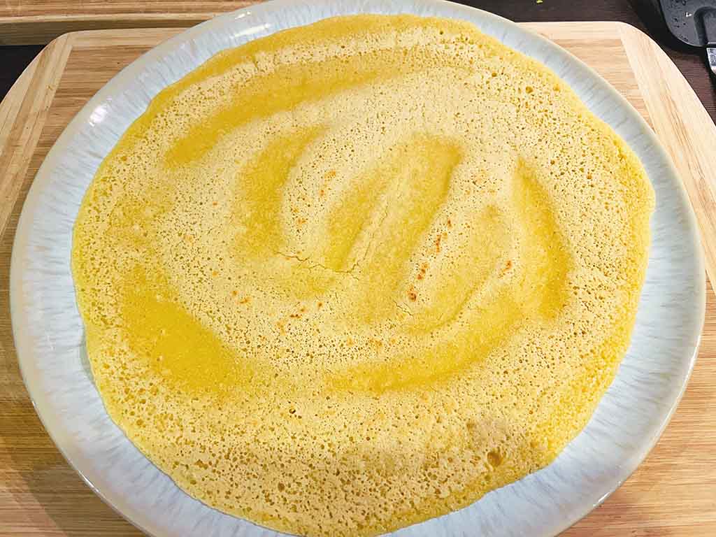 Kichererbsen Tortilla – glutenfrei